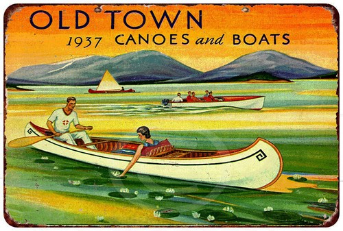 1937 old town canoe and - and, boats