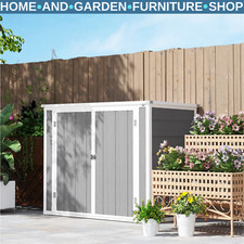 Outdoor Double Bin Storage