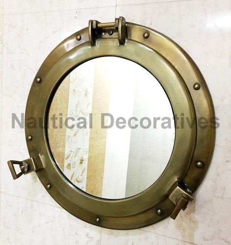 Canal boat porthole window - 17",