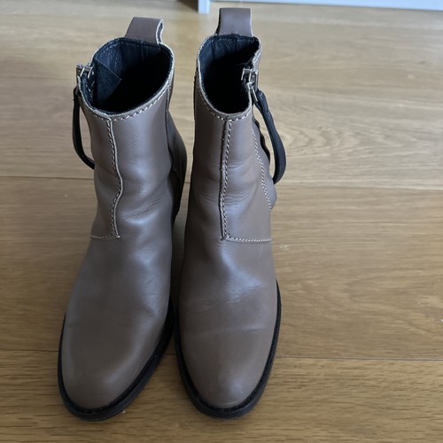 Acne studios leather boots - leather,