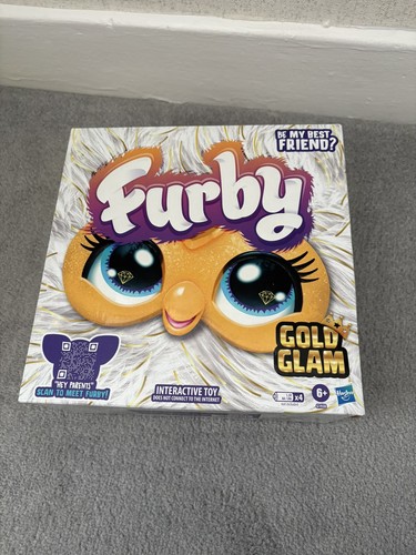 New boxed furby gold glam - furby,