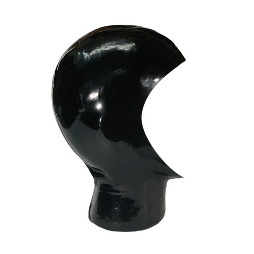 Black latex rubber pull 2d - latex, on