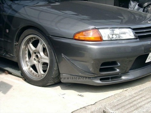 Carbon canards set bumper - fr,