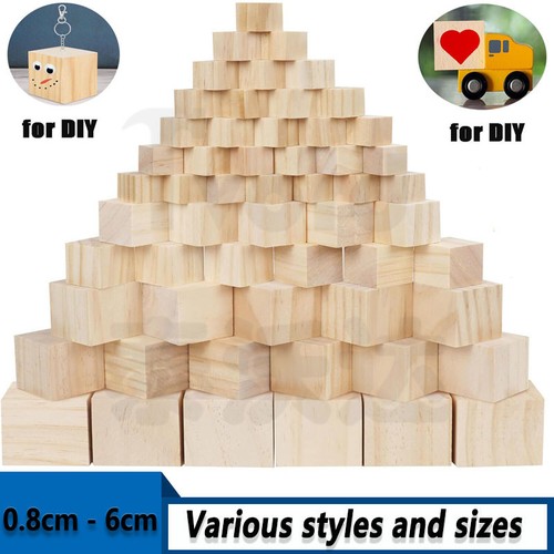 Natural wooden blocks - natural,