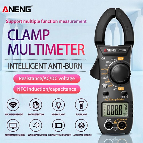 Digital clamp meter ac - digital, dc/ac