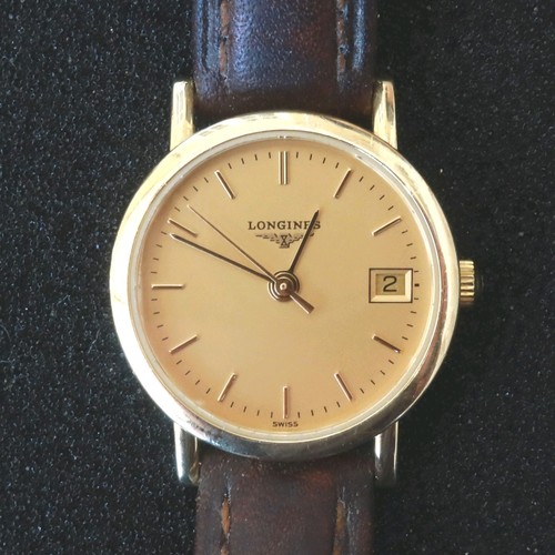 Longines 18ct gold ladies - longines,