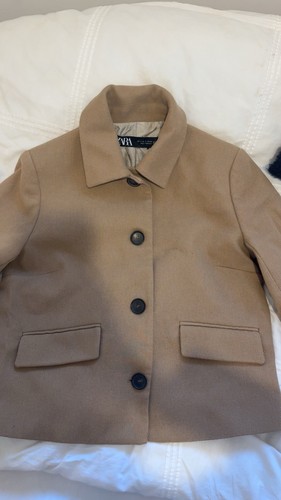Zara camel smart jacket - zara, |
