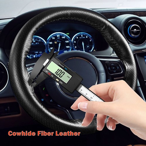 Leather diy steering cover - cover, 15