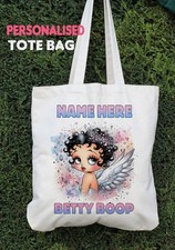 BETTY BOOP PERSONALISED TOTE BAG/SHOPPER