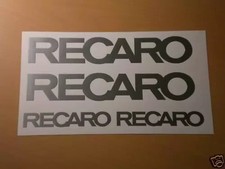 Recaro sticker set sticker bucket seat sport seat pole position racing seats FIA