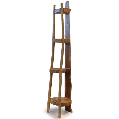 Natural teak corner - corner, 4