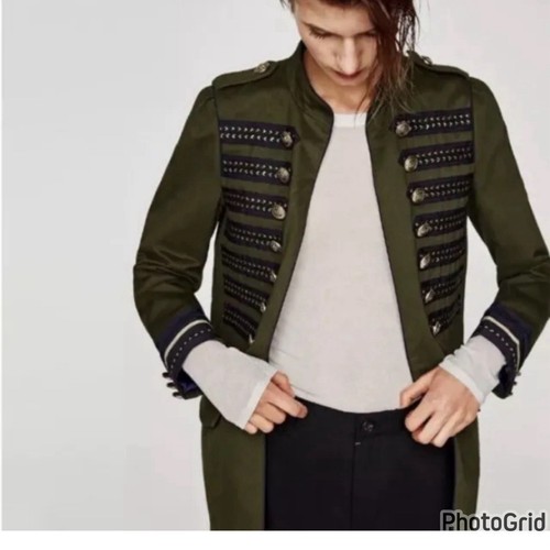 Zara military jacket - zara, s