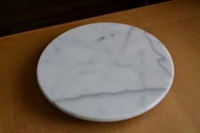 10" Diameter Marble Lazy Susan Serving Plate - #LM