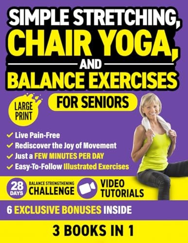 Simple stretching chair yoga - simple,