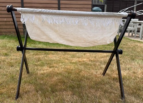 Vintage travel cot - vintage, cot.
