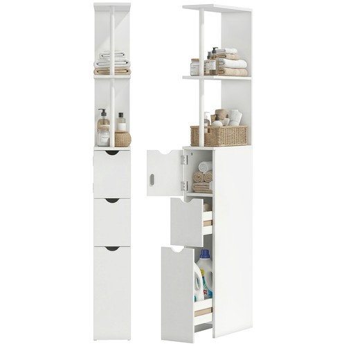 Homcom tall bathroom storage - homcom,