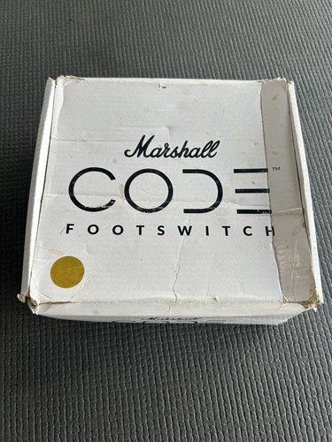 Marshal code foot switch - switch,