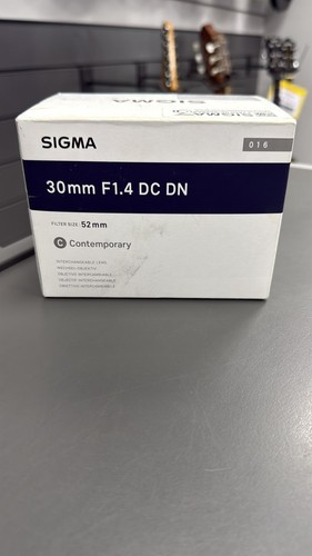 Sigma 30mm dc dn - sigma,
