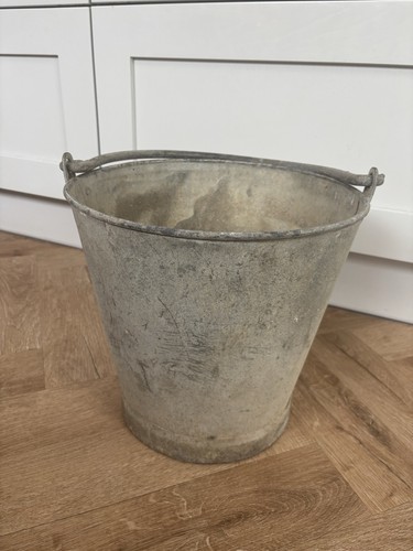 Vintage galvanised metal - vintage,