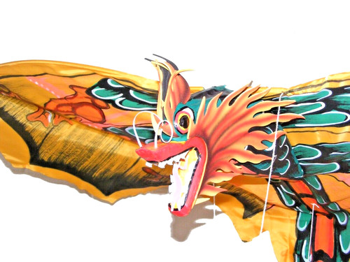 Large balinese dragon kite - balinese,
