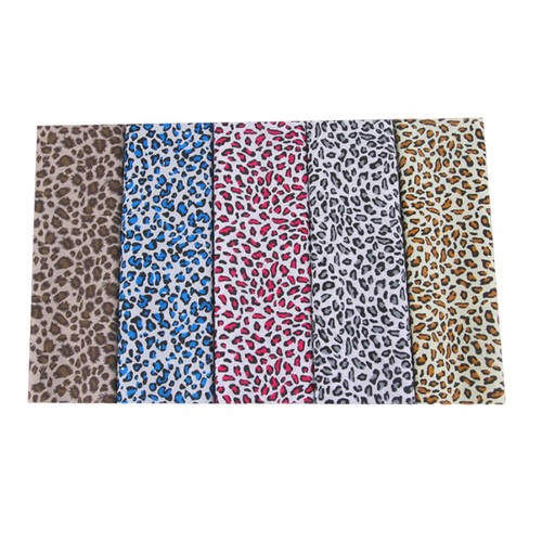 Trendy leopard print fabric - print,