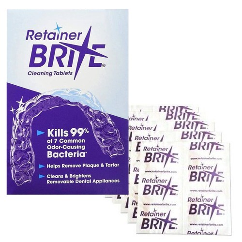 Retainer brite cleaning - brite,