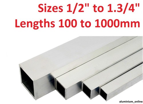 Aluminium square box - square,