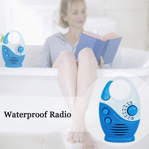 Waterproof shower radio - waterproof,