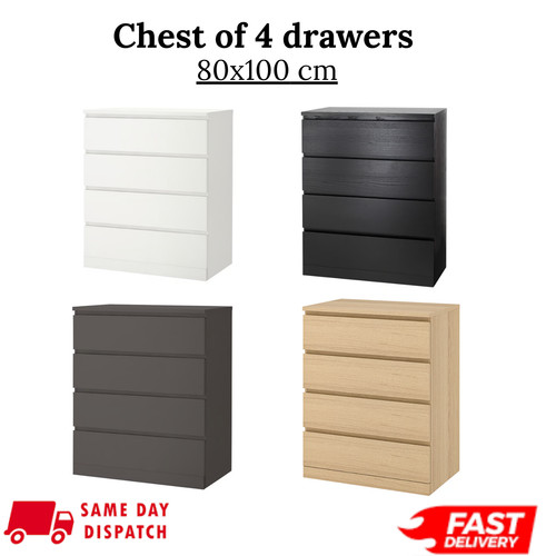 Ikea malm chest - chest, drawers