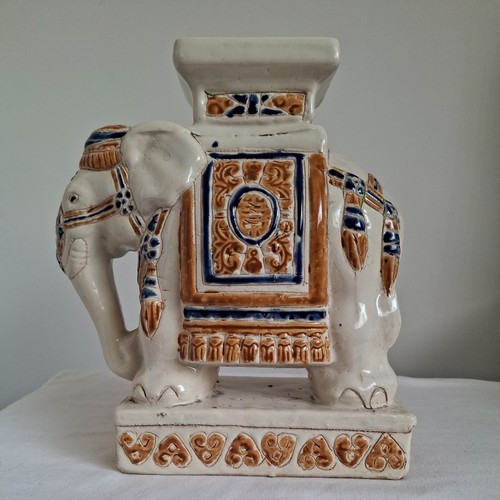 Ceramic elephant trunk - ceramic,