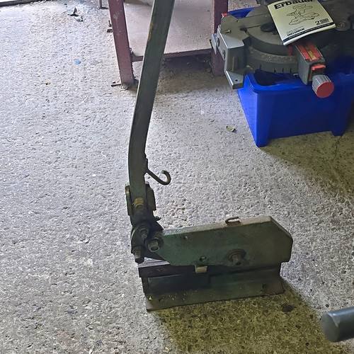 Manual bench mounted - manual, sheet