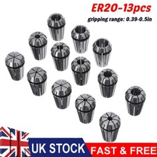 13PCS ER20 Spring Collet Set