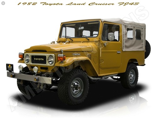1982 toyota land - toyota, cruiser
