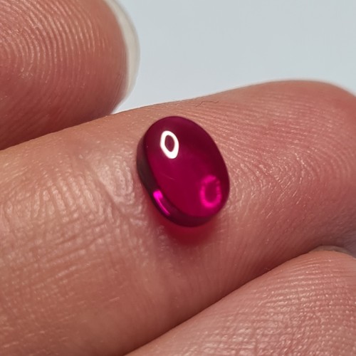Ruby cabochon loose - ruby, gemstone