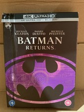 Batman Returns 4K UltraHD + Blu-ray Steelbook + Collectable Extras