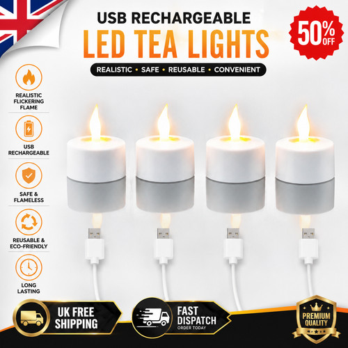 Rechargeable flameless candle - flameless,