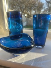 Whitefriars Vases and Dish In