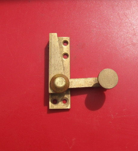 Vintage brass sash window - vintage,