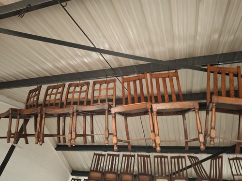 Solid oak antique - antique, pub