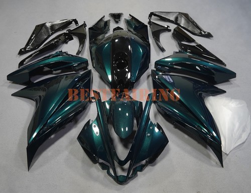 Metallic green glossy - +glossy, black