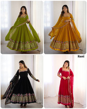 Heavy Georgette Embroidered