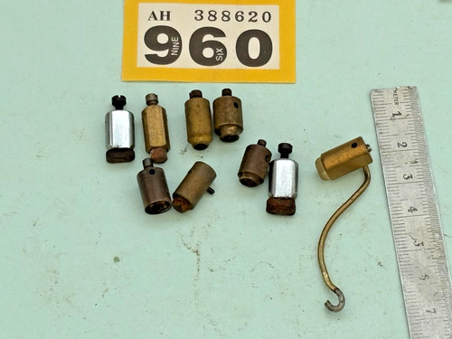 Antique clock gong hammers - gong,