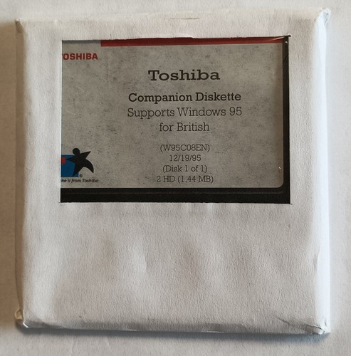 Rare sealed toshiba - rare, floppy