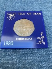 1980 Isle of Man Christmas 50p