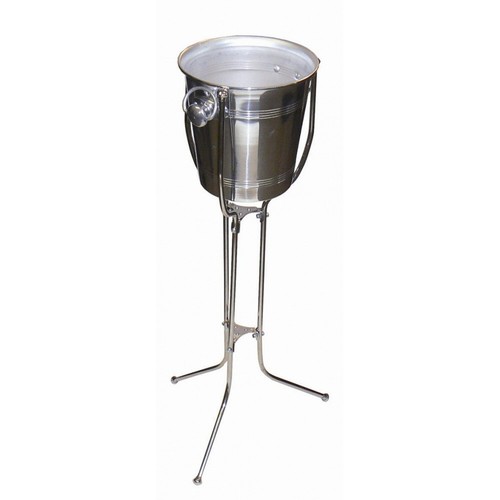 Stainless steel folding bucket - steel,