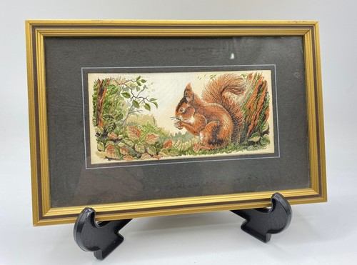 Jacquard loom red - loom, squirrel