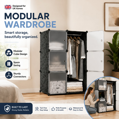 Modular wardrobe storage - wardrobe,