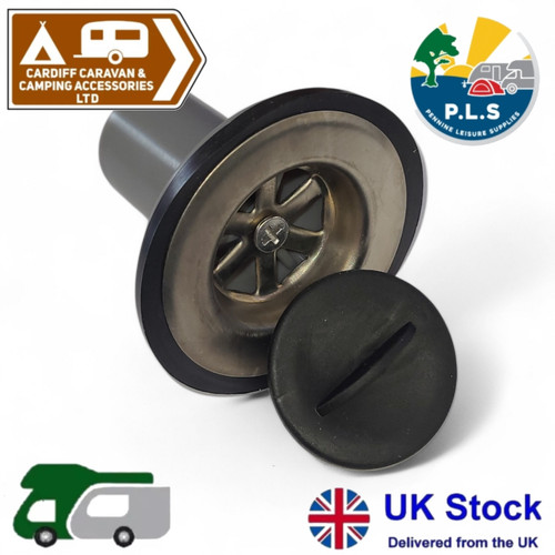 Caravan sink waste - outlet, 28mm