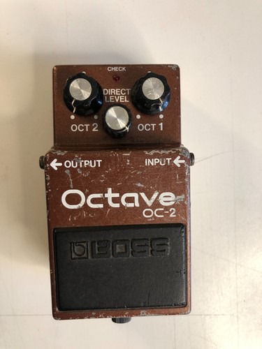 Boss octave guitar pedal - oc-2,