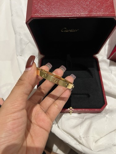 Cartier love bracelet size - cartier, 17